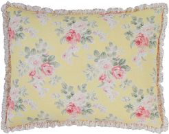 Laura Ashley Melany Yellow Standard Sham