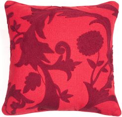 Edie@Home Micro-Suede Grommeted Pillow