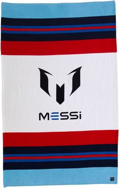 The Messi Signature Stripe Beach Towel