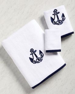 Montague and Capulet Montague & Capulet Anchor 3pc Towel Set