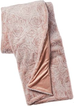 Adrienne Landau Rose Floral Design Throw