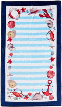 Dohler Terry Velour Beach Towel