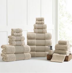 Modern Threads Air Cloud 18pc Towel Set