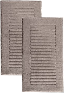 Enchante Home Vague 2pc Bath Mat Set