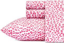 Betsey Johnson Betseys Leopard Pink Sheet Set