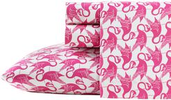 Poppy Fritz Poppy And Fritz Flamingos King Sheet Set