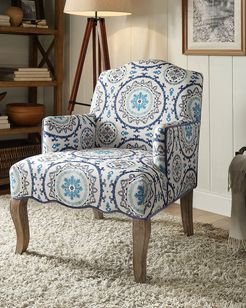 Linon Breanna Floral Arm Chair