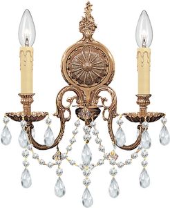 Crystorama 2-Light Sconce