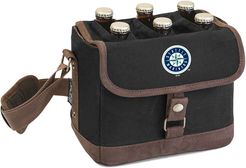 Legacy Beer Caddy' Cooler Tote with Opener with Seattle Mariners Digital Print