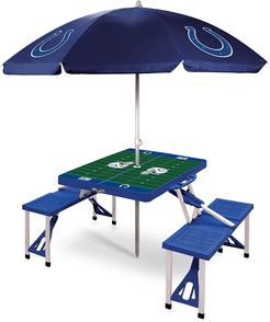 Indianapolis Colts Picnic Table Sport w/Umbrella