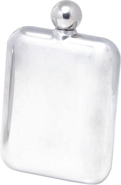 Bey-Berk 6oz Stainless Steel Mirror Finish Flask