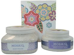 Mosaiq White Gift Box 2pc Set