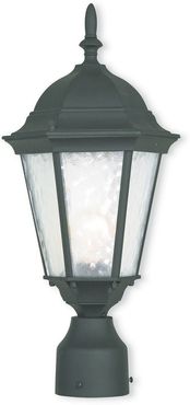 Livex Hamilton 1-Light TBK Outdoor Post Lantern