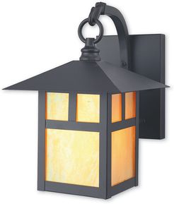 Livex Montclair Mission 1-Light Bronze Outdoor Wall Lantern