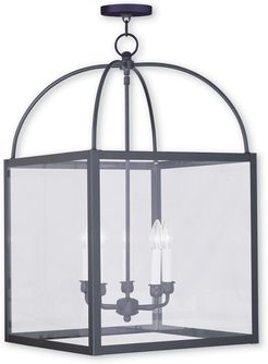 Livex Milford 5-Light Bronze Lantern