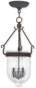 Livex Coventry 3-Light Bronze Pendant