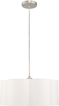 Livex Chelsea 1 Lt Brushed Nickel Pendant