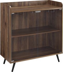 Hewson 36in Glass Door Bar Cabinet