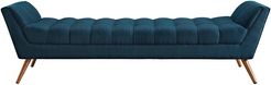 Modway Response Upholstered Fabric Bench