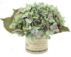Creative Displays Hydrangea in Glass Container