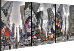 Chic Home Design Citylife 3pc Set Wrapped Canvas Wall Art