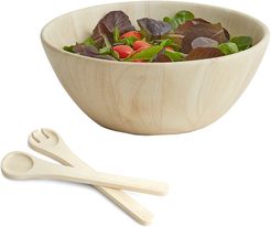Woodard & Charles Provencal Collection 3pc Salad Bowl & Servers Set