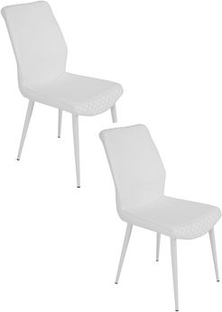 Set of 2 Pangea Laurel Dining Chairs