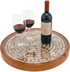 True Lazy Susan Cork Display