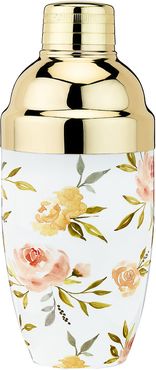Twine Watercolor Floral Cocktail Shaker