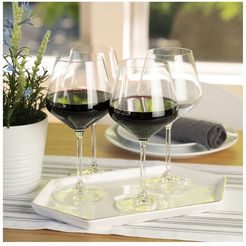 Spiegelau Set of Four Style 22.6oz Burgundy Glasses