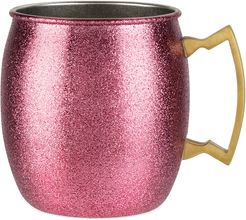 Blush Comet Pink Glitter Moscow Mule Mug