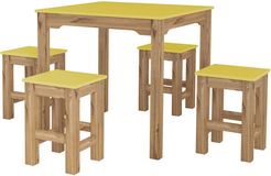 5pc Stillwell 31.5in Square Dining Set