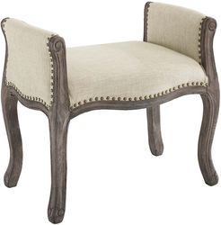 Avail Vintage French Upholstered Bench