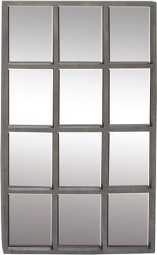 UMA Iron Gray Rectangular Wall Mirror