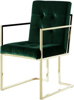 Set of 2 Inspired Home Cecille Velvet Dining Chair