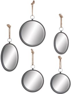Set of 5 Wall Mirrors