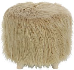 Faux Fur Foot Stool