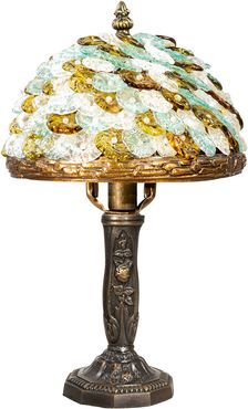 Springdale 13in Athens Art Glass Accent Lamp
