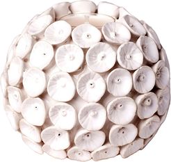 Ceramic Floral Ball Tealight/Votive Holder