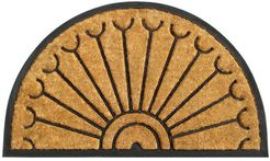 Coir Half-round Indoor/Outdoor Doormat