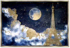 Favorite City Sky Framed Canvas Art by The Oliver Gal Artist Co.