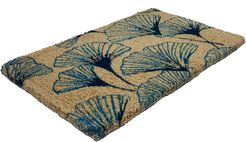Grand Gingko Handwoven Coconut Fiber Doormat