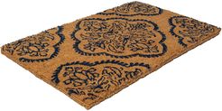 Williamsburg Persian Medallion Handwoven Coconut Fiber Doormat