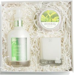 Mosaiq "Green Tea" 3pc Gift Set