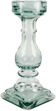 BIDKhome Small Recycled Glass Candlestick