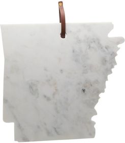 BIDKhome Large Polished Marble Arkansas Cutting Board