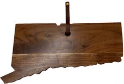 BIDKhome Acacia Wood Connecticut Cutting Board