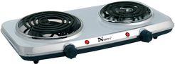 Narita Stainless Steel Electric Double Burner