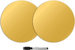 WallPops Gold Foil Dry Erase Dot Decals Set of 4