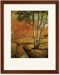 Courtside Market Wall Decor Woodland Stream II Gallery Collection Framed Art